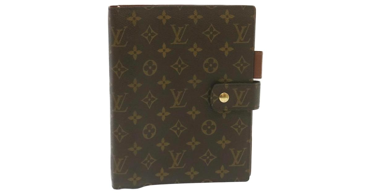 Authentic Louis Vuitton Monogram Agenda GM Day Planner Cover