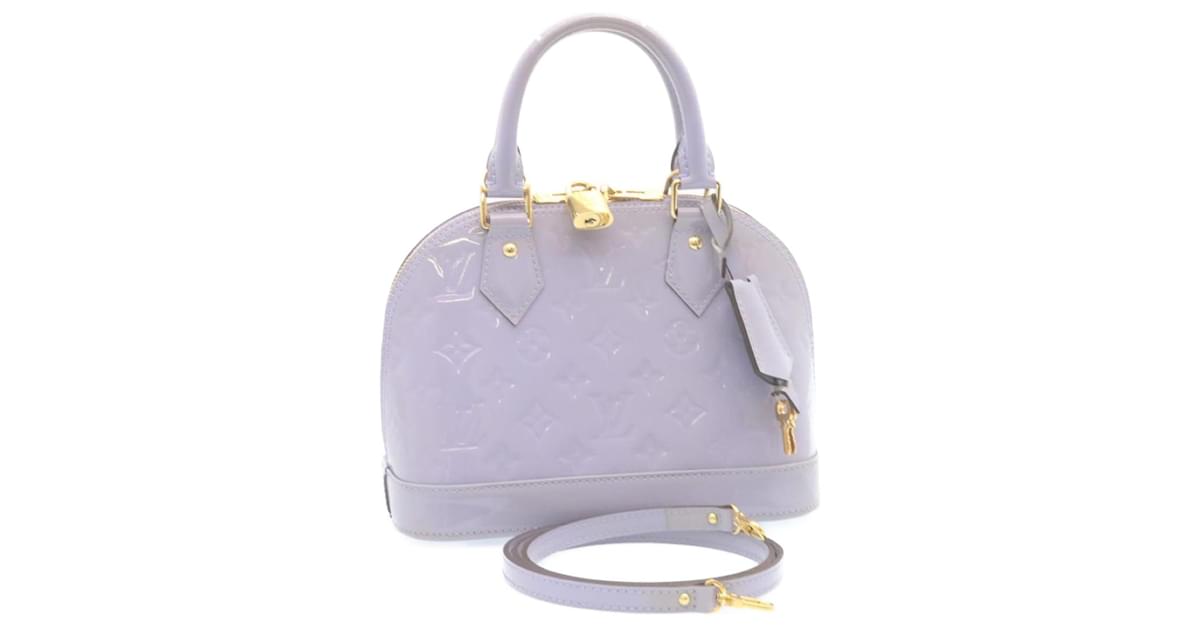 Louis Vuitton Purple Monogram Vernis Leather Alma Size BB Shoulder Bag  Louis Vuitton | The Luxury Closet