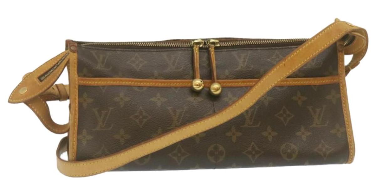 Auth Louis Vuitton Monogram Popincourt Long M40008 Women's Shoulder Bag