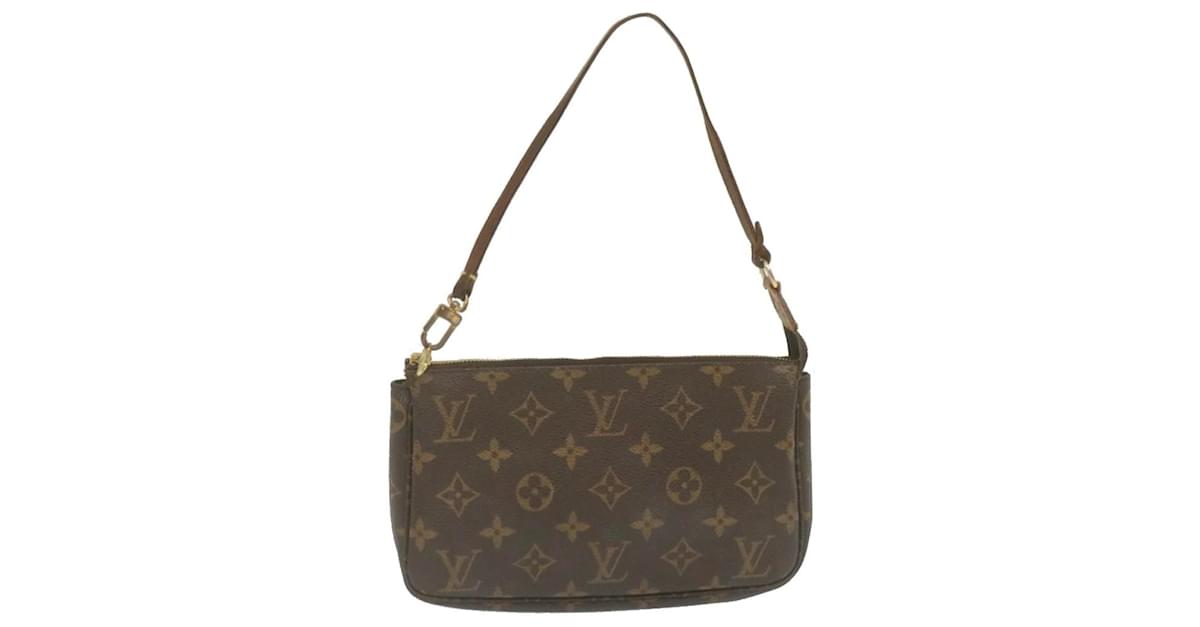 LOUIS VUITTON Monogram Pochette Accessoires Pouch Vintage M51980 LV Auth  bs3060 Cloth ref.725915 - Joli Closet