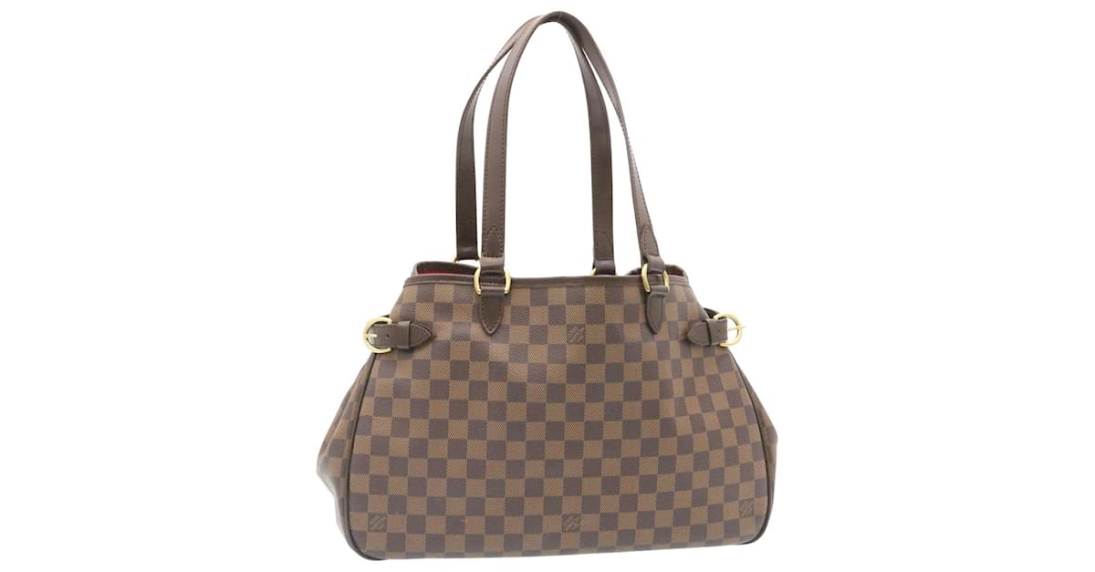 Louis Vuitton Damier Ebene Batignolles Horizontal Tote Bag N48179 LV Auth HS686