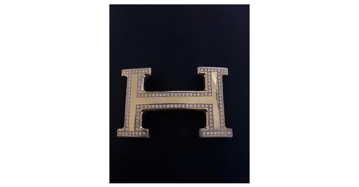 Diamond H Belt Buckle