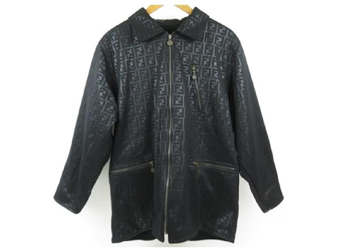 FENDI FENDI Wendejacke Zucca Muster Kleidung Blouson Baumwolle