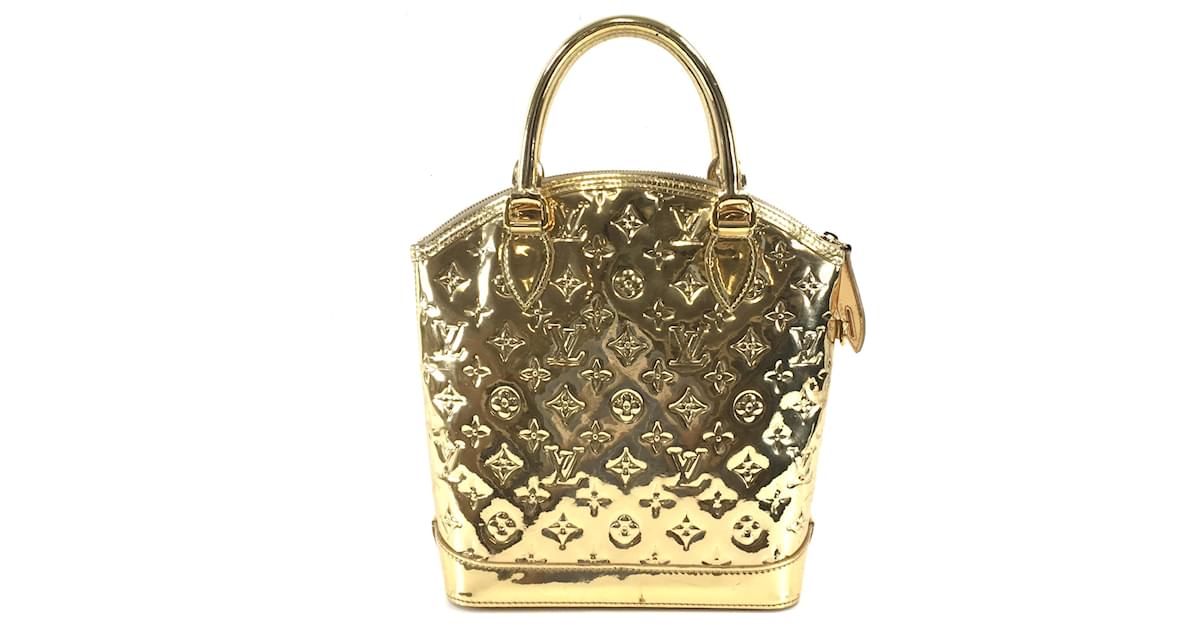 Louis Vuitton - Authenticated Lockit Vertical Handbag - Plastic Silver for Women, Very Good Condition