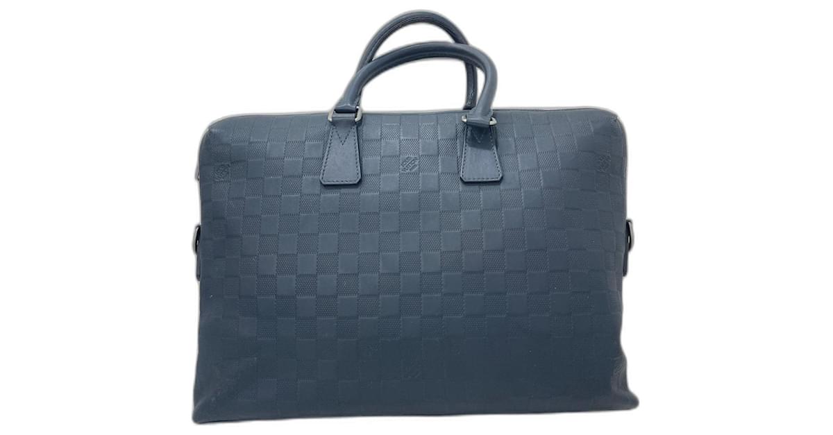 Louis Vuitton Portefeuille Cléa Blue Leather ref.836037 - Joli Closet