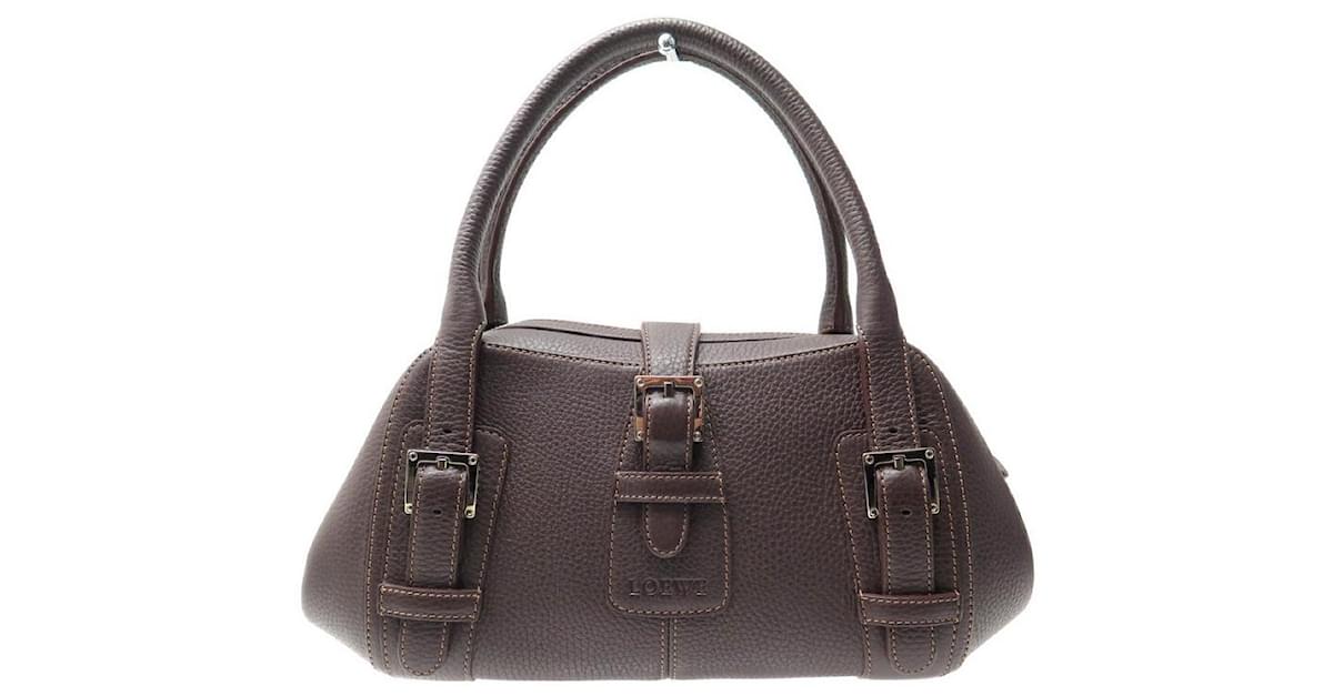 Loewe Authenticated Gate Leather Handbag