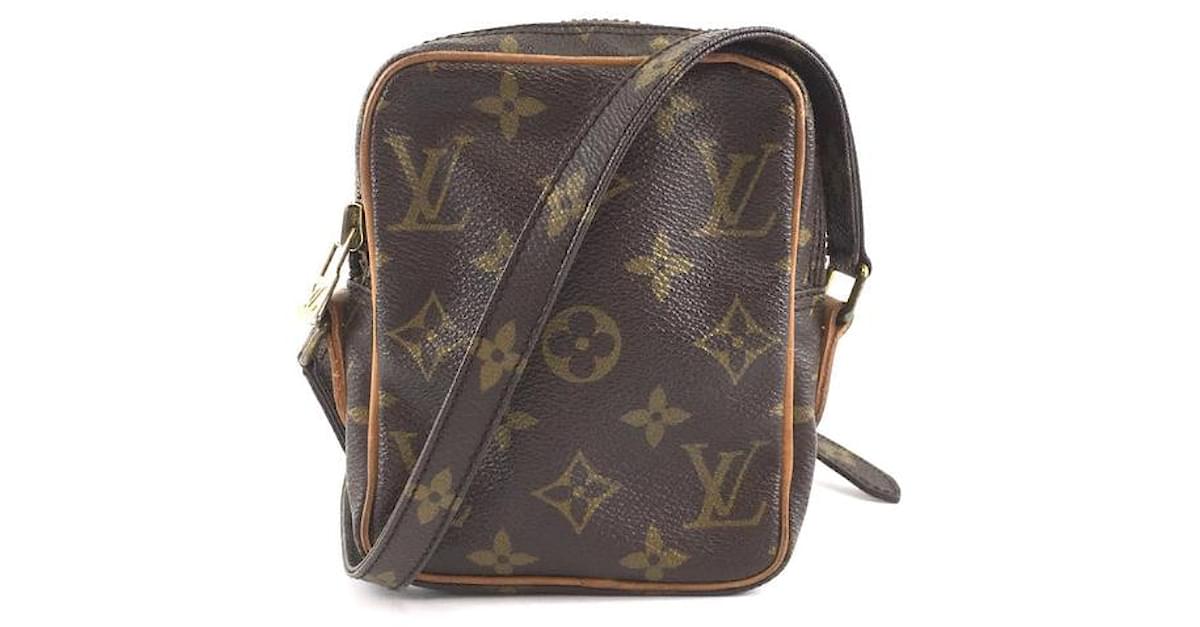 Louis Vuitton Messenger Micro Mini Monogram Canvas Brown Leather ref.543776  - Joli Closet