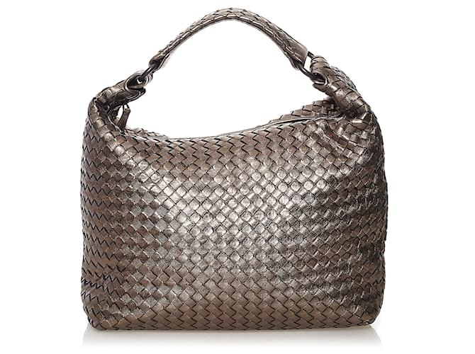 Borsa Tote In Pelle Intrecciata Da Donna, Borse Hobo Intrecciate Alla Moda, Borsa A Tracolla Grande In Pelle Vegana Con Borsa