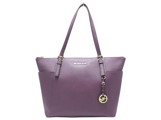 Michael Kors Shoulder bag Purple Leather Joli Closet