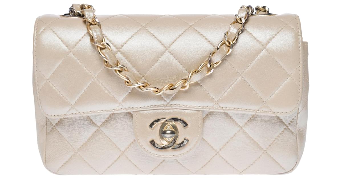 Chanel Rare Metallic Mesh Mini Bag