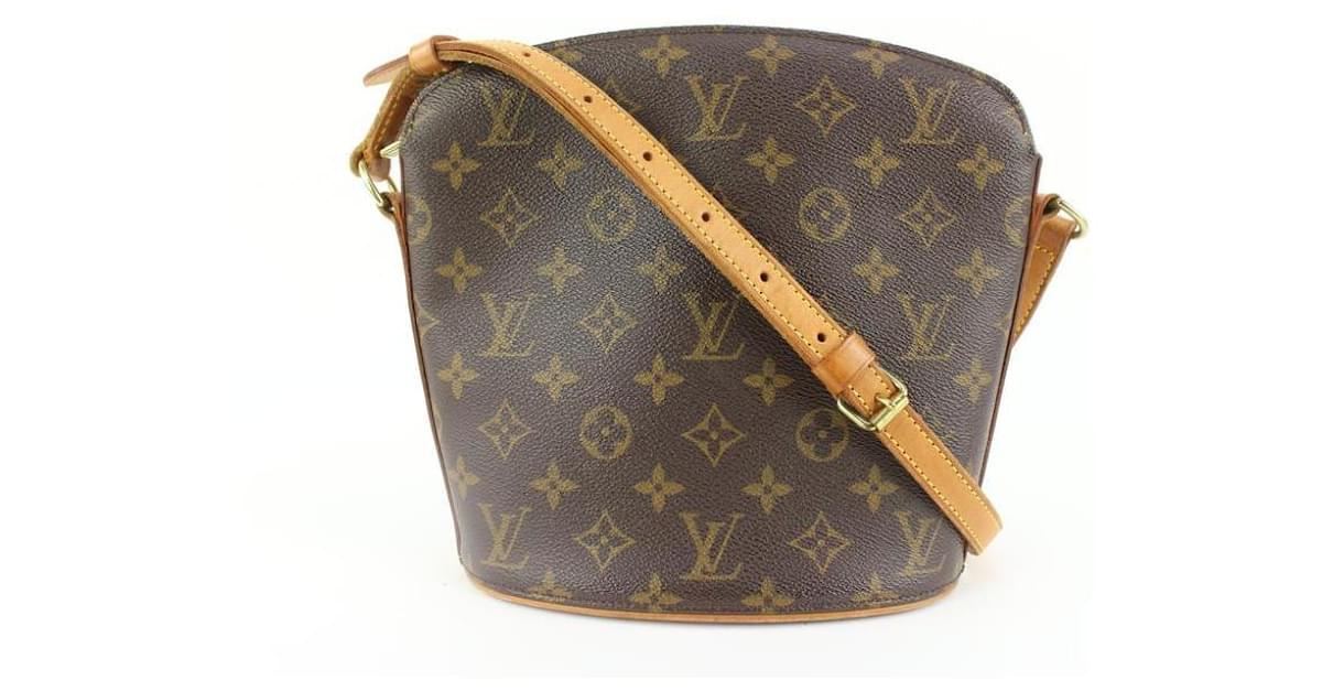 Louis Vuitton Monogram Drouot Crossbody Bag 61lvs224s For Sale at