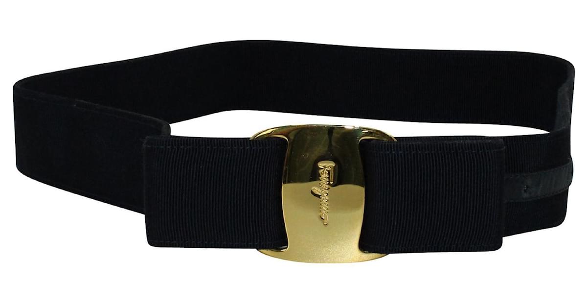 Sell Salvatore Ferragamo Bow Belt - Blue