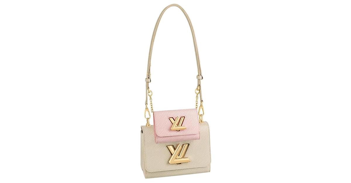 Louis Vuitton Bolso cadena LV New Wave PM Rosa Cuero ref.691230 - Joli  Closet