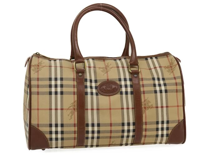 Burberry Travel Bag Beige Cloth ref.550693 - Joli Closet