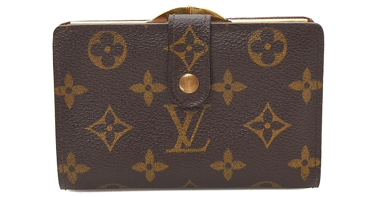 Louis Vuitton French Purse Brown Cloth ref.551460 - Joli Closet