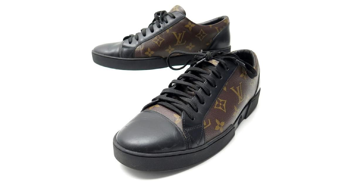LOUIS VUITTON #42213 Monogram Canvas Sneakers (US 6.5 EU 36.5