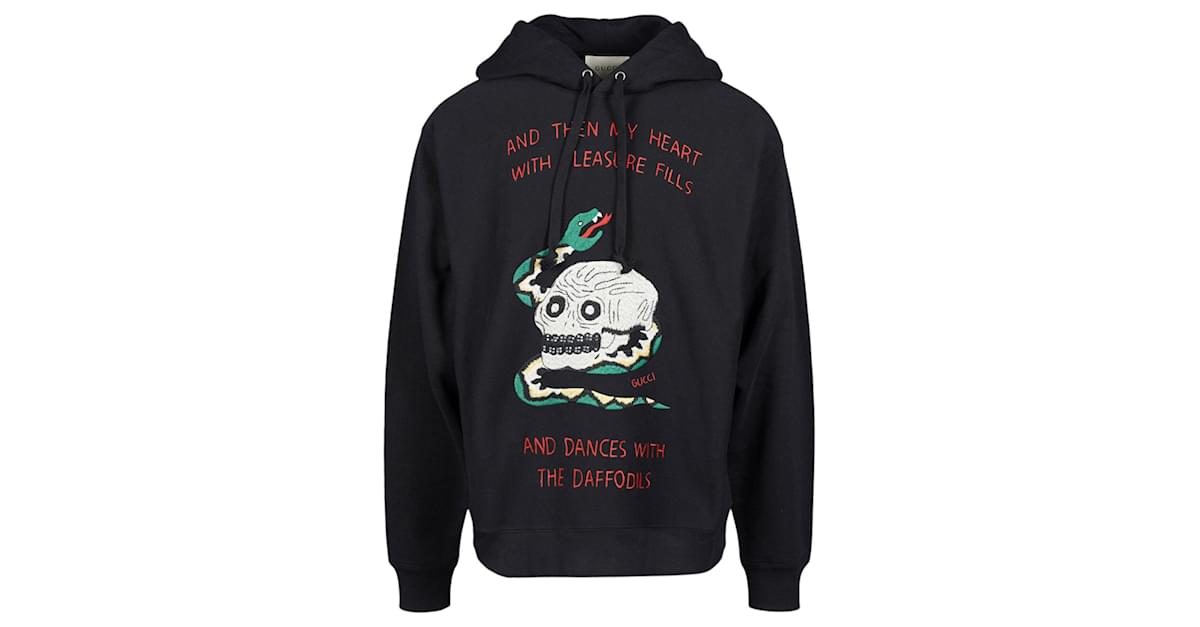 gucci skull hoodie