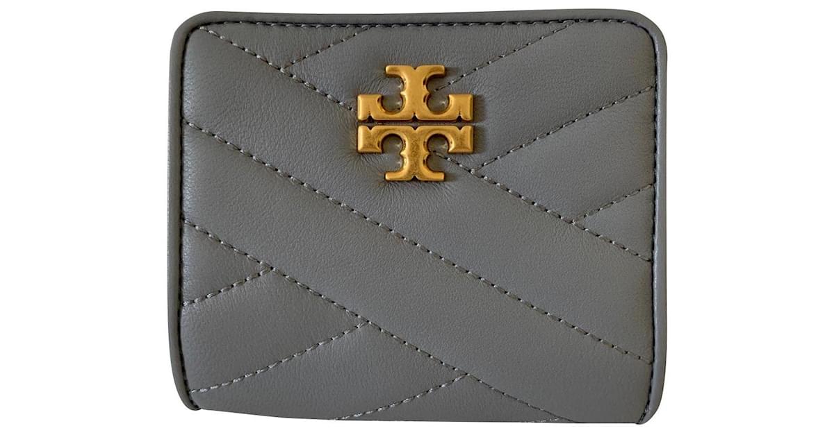 Tory Burch Light blu leather wallet Light blue ref.556521 - Joli Closet