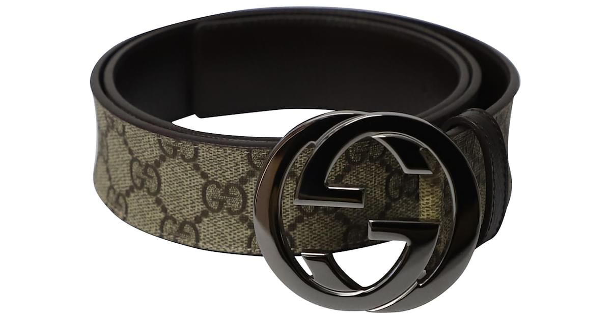 GG Supreme belt with G buckle