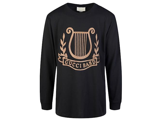 Oversized Shirt Gucci Band Sweatshirt GUCCI BAND OVERSIZE PRINT T