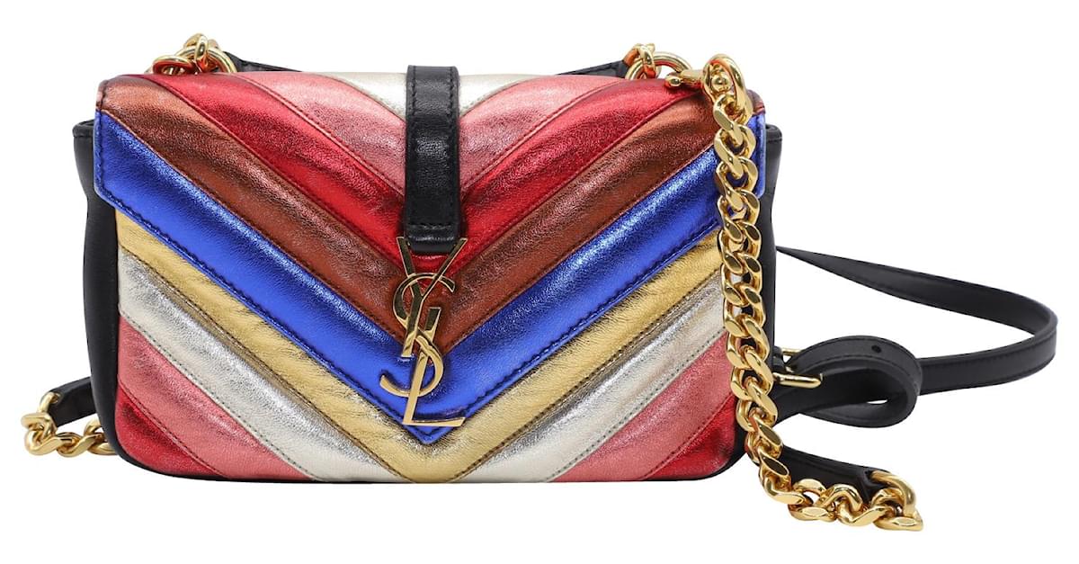 rainbow ysl bag