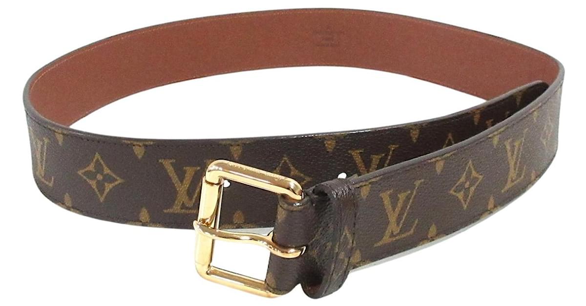Louis Vuitton Belt Brown Cloth ref.561707 - Joli Closet