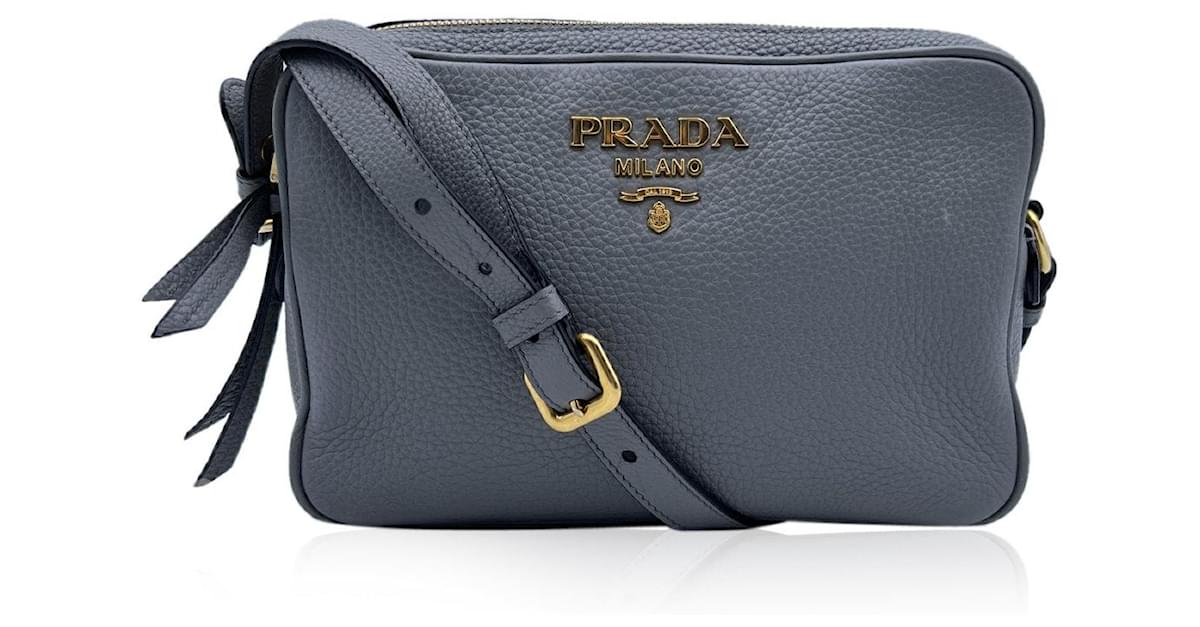 Prada leather best sale camera bag