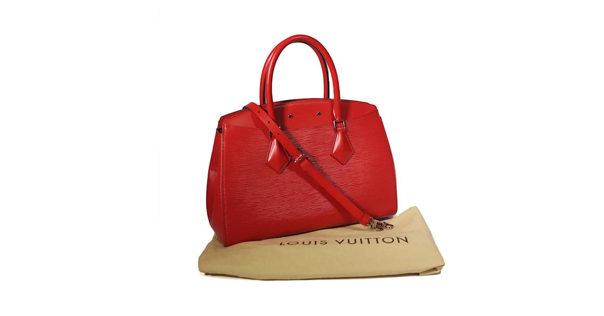 Louis Vuitton Soufflot MM Coquelicot Epi