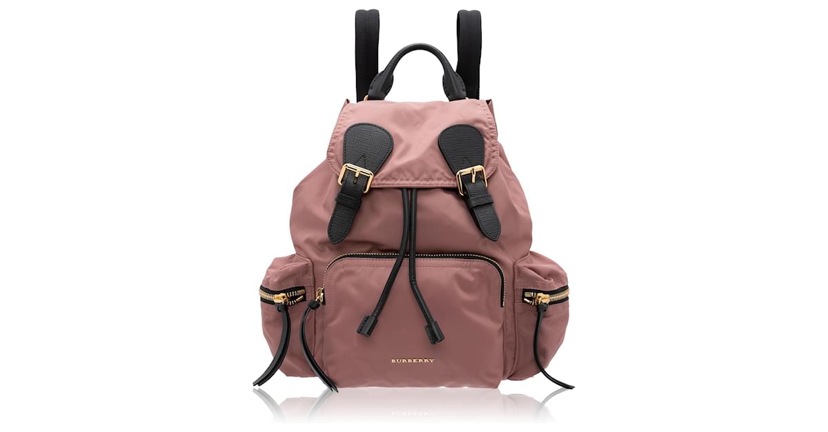 Burberry backpack hotsell mauve pink