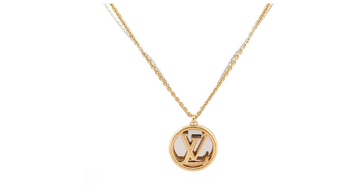 Louise long necklace Louis Vuitton Gold in Metal - 24430552