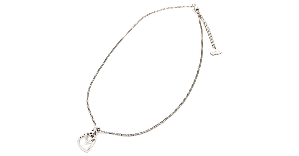 Dior necklace Silvery Metal ref.568707 - Joli Closet