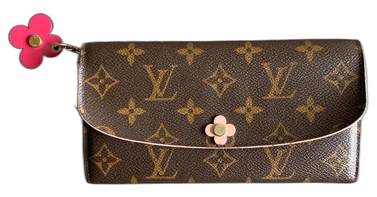 Emilie cloth wallet Louis Vuitton Multicolour in Cloth - 25787765