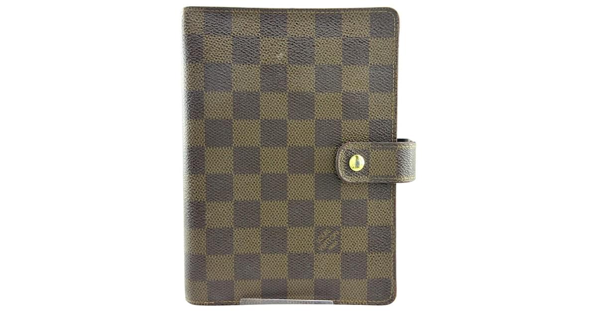 Louis Vuitton Agenda Brown Cloth ref.233649 - Joli Closet