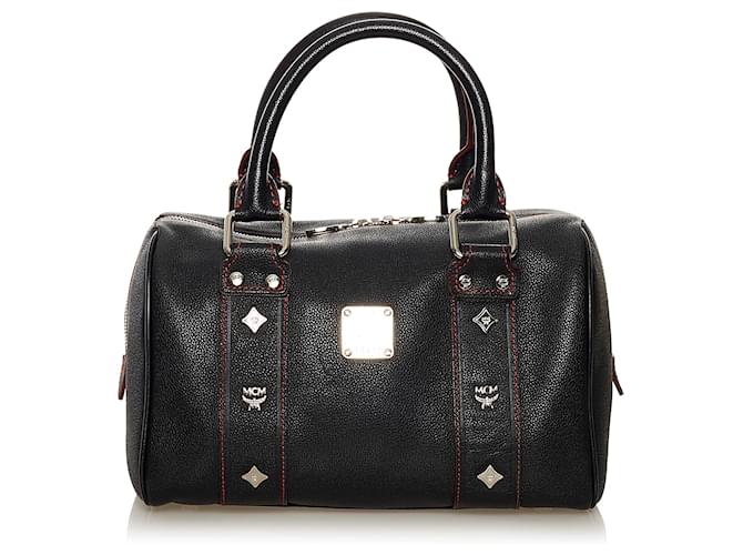 バッグ ROEN Studs Boston Bag Y2K Black Lether ROEN Studs Boston Bag Y2K Black Lether Y2K Star Charm