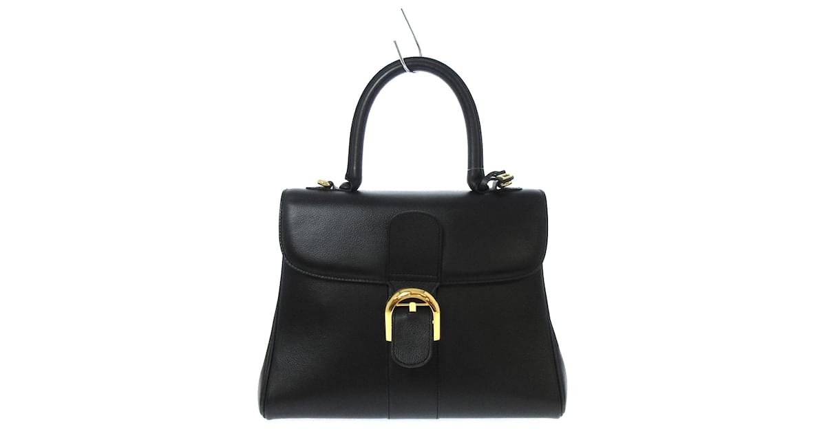 Delvaux Brillant Black Leather ref.695350 - Joli Closet