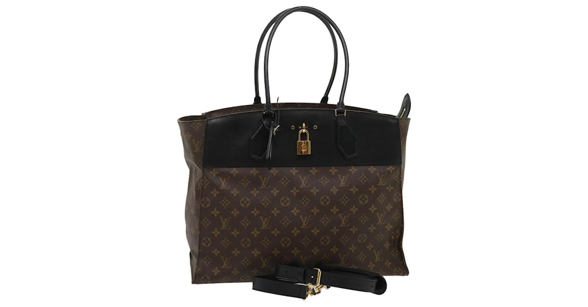 LOUIS VUITTON Monogram City Steamer XXL Shoulder Bag 2way M44497 LV Auth  29688a Cloth ref.580072 - Joli Closet