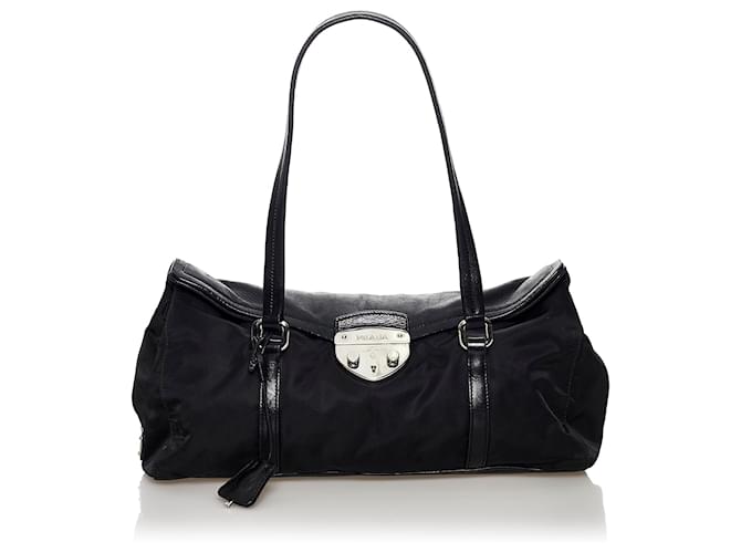 PRADA ボンサック ドラムバッグ BLACK 2025年最新】PRADA カラー：ブラック系 ドラムバッグの人気