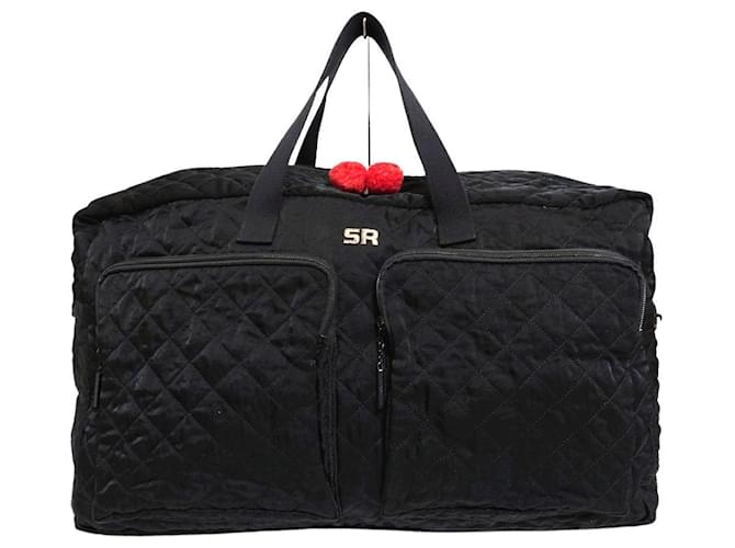 Sonia Rykiel Travel bag Black Cotton ref.581985 - Joli Closet