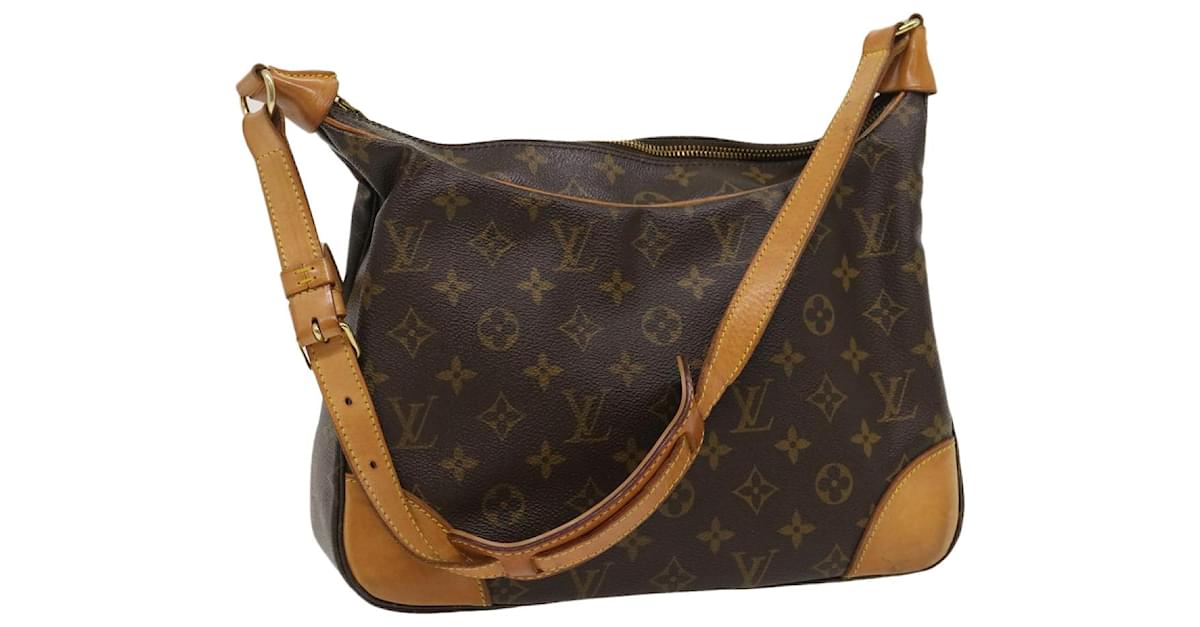 Louis Vuitton Monogram Boulogne 30 Shoulder Bag M51265 LV Auth pt1956 Cloth  ref.582366 - Joli Closet