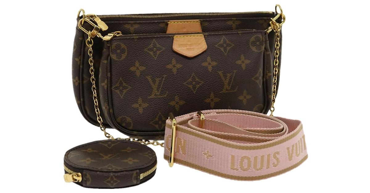Louis Vuitton, Bags, Auth Louis Vuitton Monogram Multi Pochette  Accessoires M4483 Womens Should