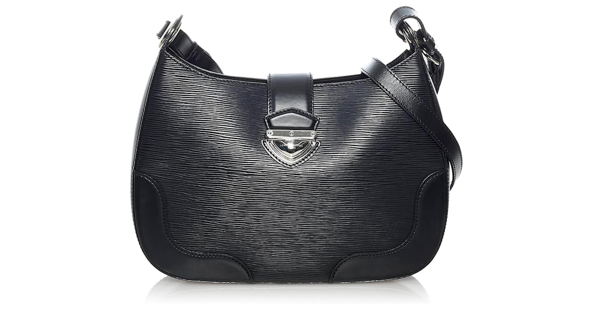 Louis Vuitton Louis Vuitton Musette Bagatelle Black Epi Leather