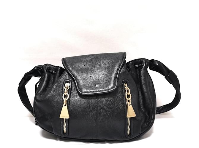 ミナ SEE BY CHLOÉ ブラックレザージャケット ミナ SEE BY CHLOÉ