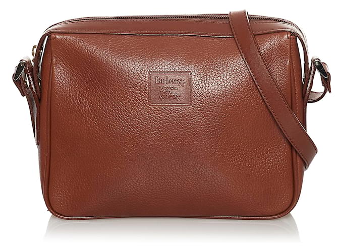 Burberry Multicolor Calf Leather Bos Taurus Shoulder Bag