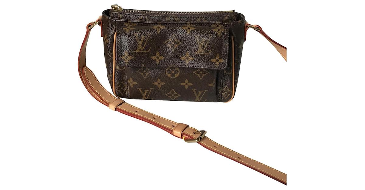 LOUIS VUITTON Monogram Viva Cite PM Shoulder Bag M51165 LV Auth pt339