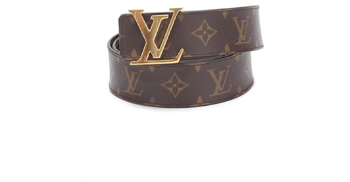 Cinturón de Louis Vuitton Castaño Lienzo ref.242281 - Joli Closet