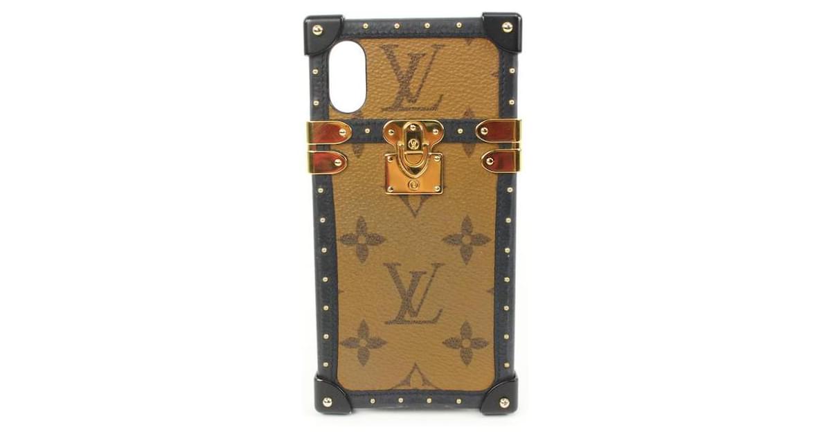 Louis Vuitton Monogram Reverse Eye Trunk iPhone X or XS Phone Case