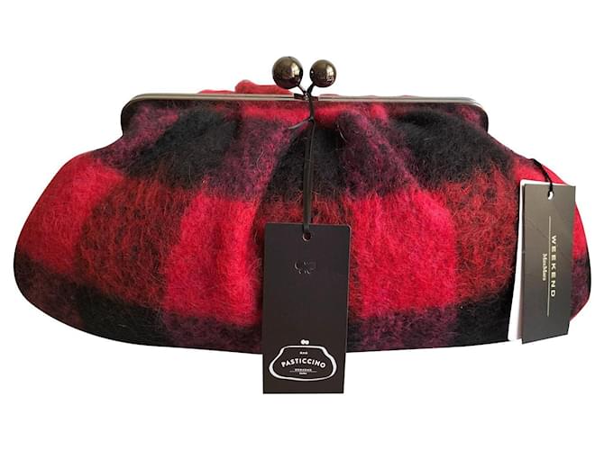 【新品・未使用】Max Mara ROSSO Borse Max mara in Pelle Rosso - 36776766