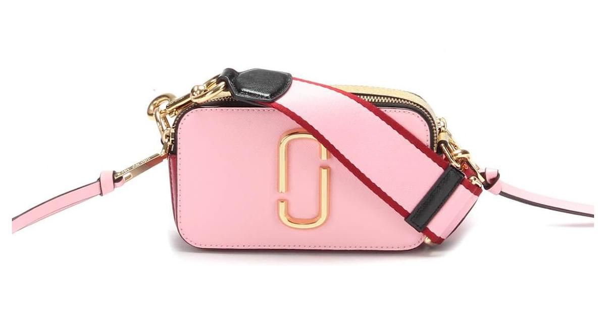 Marc Jacobs Snapshot camera bag Pink Leather ref.594276 - Joli Closet