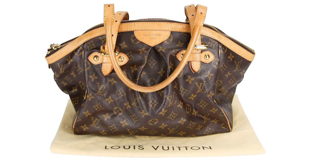 LOUIS VUITTON TIVOLI GM HANDBAG IN BROWN MONOGRAM CANVAS CANVAS HANDBAG  Cloth ref.750260 - Joli Closet