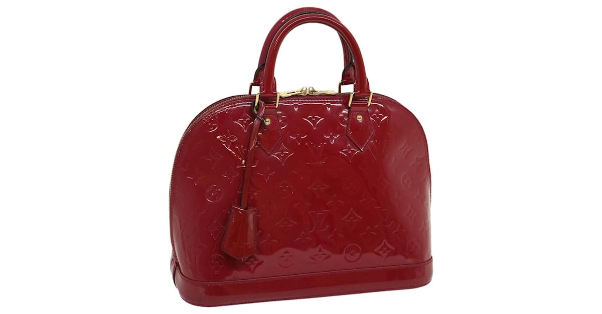 Louis-Vuitton-Monogram-Vernis-Alma-PM-Rose-Indien-Hand-Bag-M91770